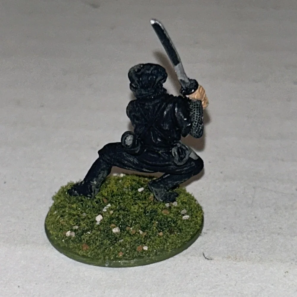 Ral Partha Warhammer Metal‎ Painted Miniature Ninja Assassin With Sword